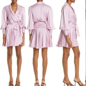Zimmermann Pink Long Sleeve Dress